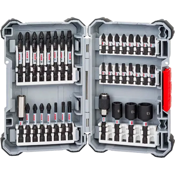 Juego de Puntas y Dados Alto Impacto Bosch 36pzas